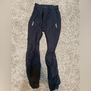 Snowveil Women's Dark Gray Snow Shell Winter Pants Snowboarding Skiing XS